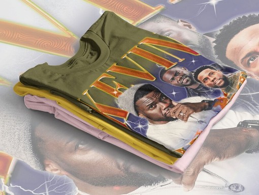 Comedic Rockstar Kevin Hart Vintage Homage Tshirt - Kevin Hart Reality Check Tour - Image 4