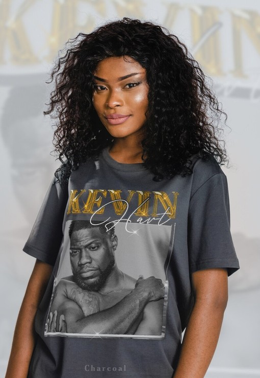 Comedic Rockstar Kevin Hart Vintage Tshirt - Funny Movie Shirts for Men