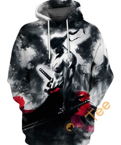 Commemorate the Samurai with 3D Design Hoodie of Zoro