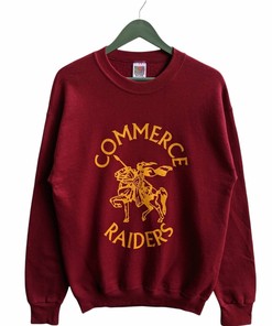 Commerce Raiders 90s Vintage Sweatshirt Hoodie Shirt, College Shirts