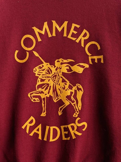 Commerce Raiders 90s Vintage Sweatshirt Hoodie Shirt, College Shirts - Image 2