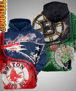 Complete Your Boston Sports Fan Look with Ultimate Boston 3D Hoodie