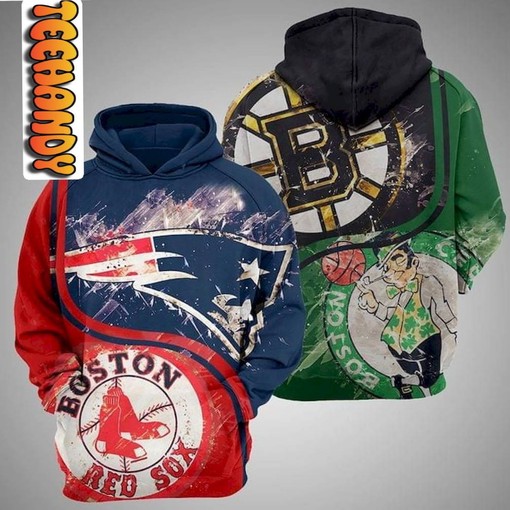 Complete Your Boston Sports Fan Look with Ultimate Boston 3D Hoodie
