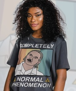 Completely Normal Phenomenon Dyatlov Vintage Shirt - Perfect for Fans of Meme and Chernobyl