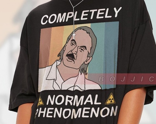 Completely Normal Phenomenon Dyatlov Vintage Shirt - Perfect for Fans of Meme and Chernobyl - Image 2