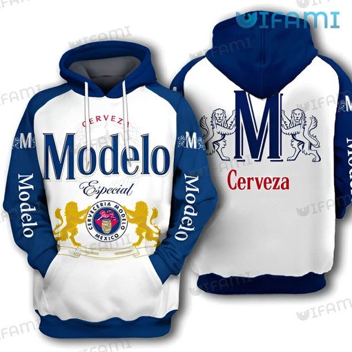 Compromise for Excellence with Modelo Cerveza Especial All Over Print 3D Hoodie, Ideal Beer Lovers Gift