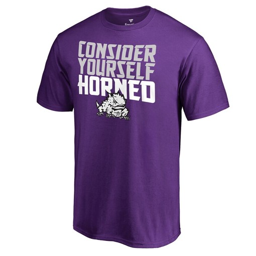Consider Yourself Horned T-Shirt for TCU Horned Frogs Fans, Official University Football Fan Shirt - Image 2