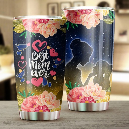 Cool Flower Design Tumbler for Mom St. Louis Blues NHL - Image 2