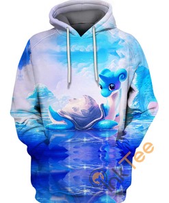 Cool Lapras Pokemon - 3D All Over Print Hoodie with Striking Design