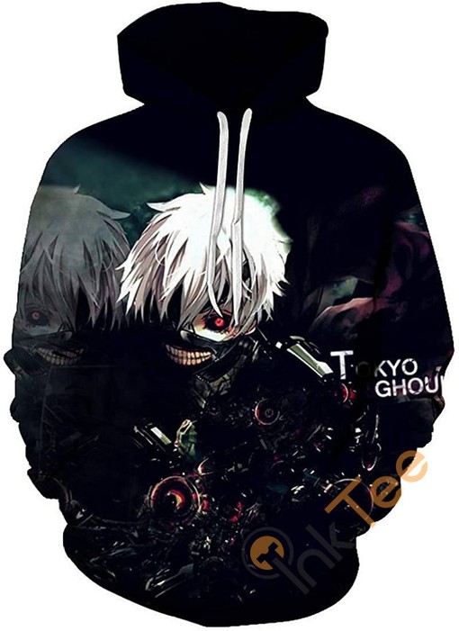 Cool Tokyo Ghoul Pullover All-Over Print 3D Hoodie