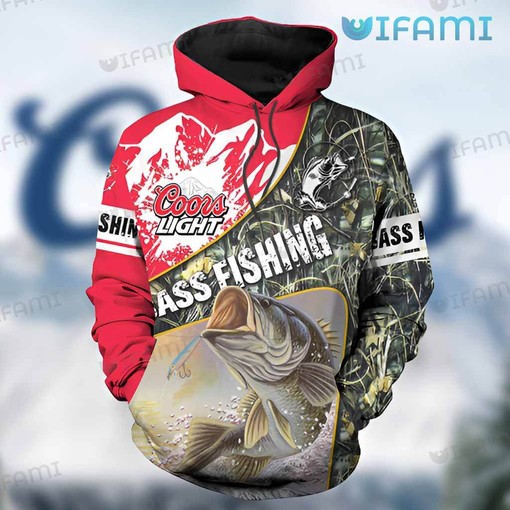 Coors Mountain Cold Refreshment All Over Print 3D Hoodie for Beer Lovers