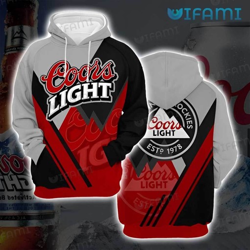 Coors Mountain Refreshment All Over Print 3D Hoodie for Beer Lovers