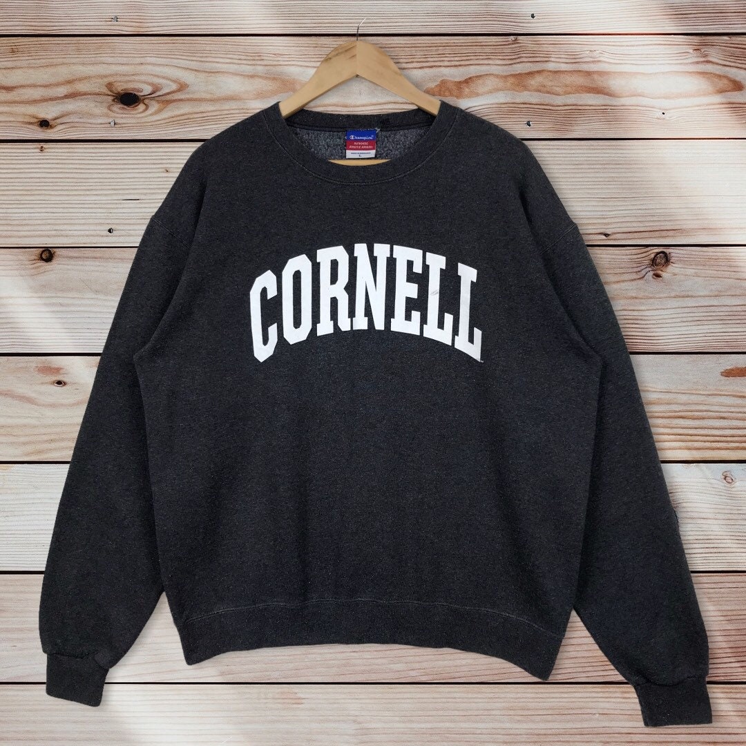 Cornell University Vintage Style Crew Neck Sweatshirt, Cornell University Sweater Pullover