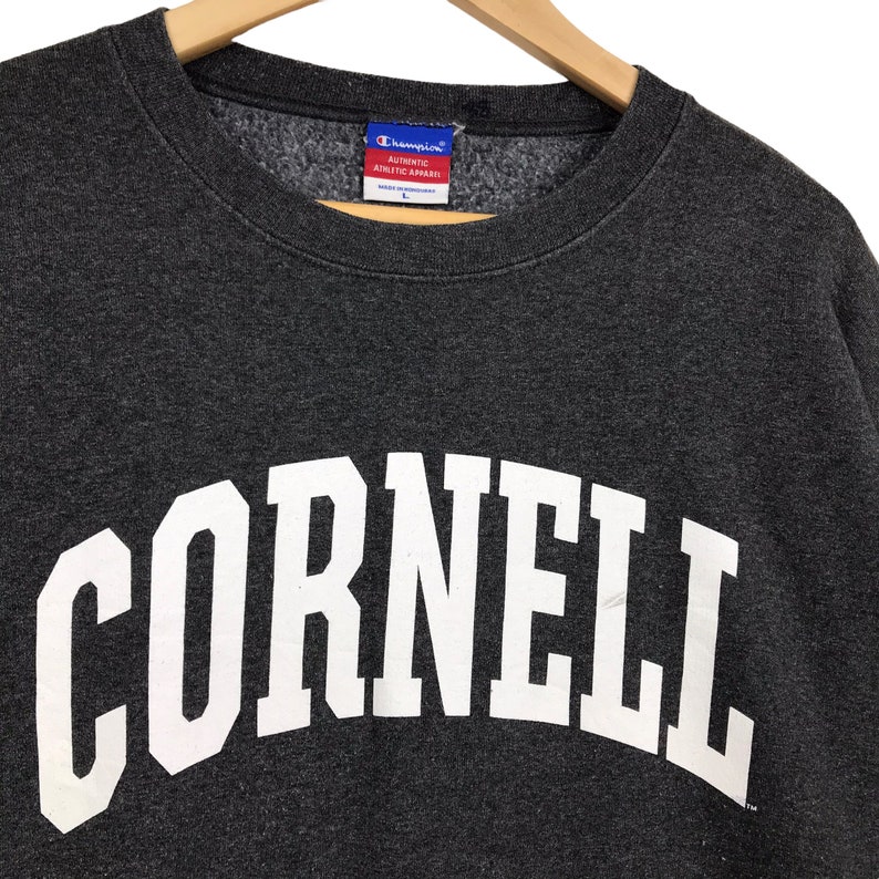 Cornell University Vintage Style Crew Neck Sweatshirt, Cornell University Sweater Pullover - Image 2