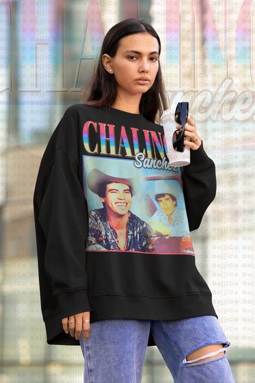Corridos Mexican Musician Chalino Sanchez Sweater, Vintage Retro 90s T-Shirt - Funny Movie Shirts