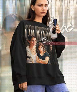 Courteney Cox Sweatshirt - Classic Movie T-Shirts for Men with Retro Style and Friends Cast
