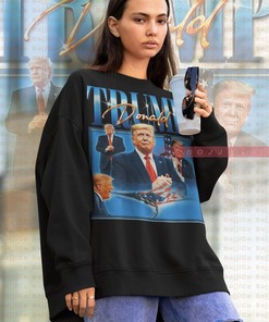 Covfefe Homage Sweatshirt, Donald Trump President Shirt for Men and Women, Funny Tee with Retro 90s Style