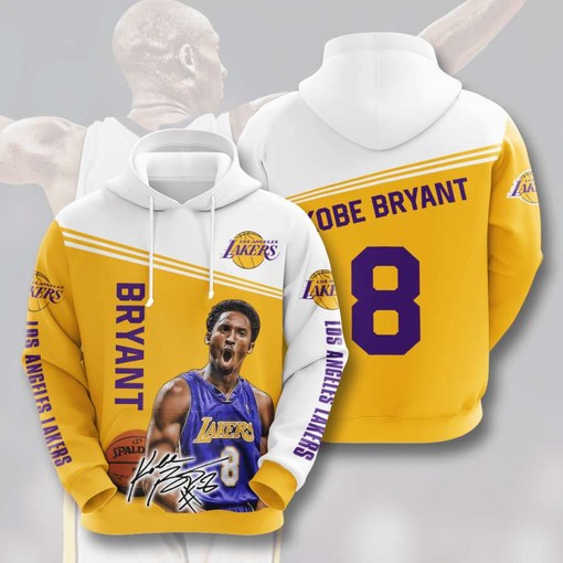 Cozy All Over Print Hoodie for Women - Los Angeles Lakers
