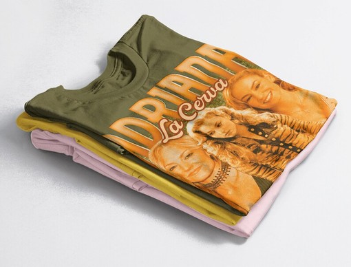Crime Series T-Shirt, Retro La Cosa Nostra Tee, Adriana La Cerva Homage 90s Vintage Shirt - Image 4