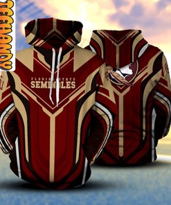 Custom All Over Print Florida State Seminoles 3D Hoodie with Unique Design