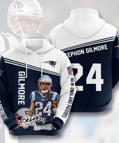 Custom All Over Print Hoodie 3D for New England Patriots Fans with Eye-Catching Graphic Design