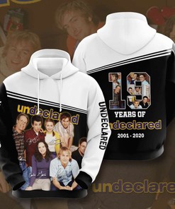 Custom All Over Print Hoodie with 3D Design for Undeclared Majors - Perfect for Students