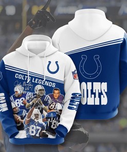 Custom All Over Print Indianapolis Colts Sport 3D Hoodie 1 with Custom Design