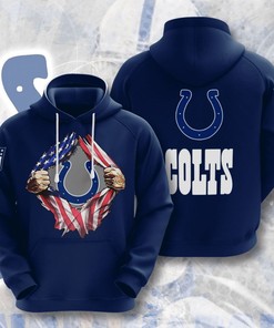 Custom All Over Print Indianapolis Colts Sport 3D Hoodie 3 with Exclusive Design