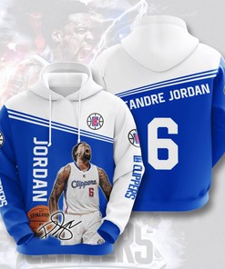 Custom All Over Print Los Angeles Clippers Men's 3D Hoodie with Graphics