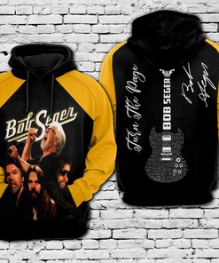 Custom Bob Seger Turn The Page 3D Hoodie Zipper Hoodie