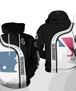 Custom Design Available - Men's All Over Print 3D Hoodie for Chicago White Sox Fans