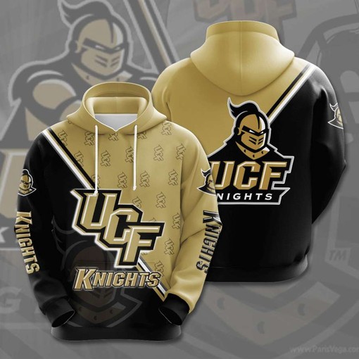 Custom Hoodie with 3D Print of UCF Knights - Great for Tailgating and Game Day