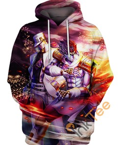 Custom Jotaro's Stand 3D Hoodie - Men's Custom All Over Print Hoodie