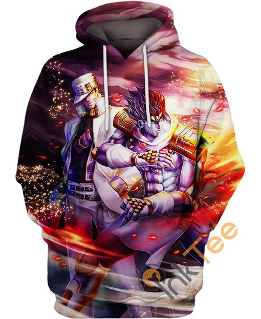Custom Jotaro's Stand 3D Hoodie - Men's Custom All Over Print Hoodie