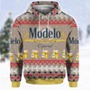 Custom Modelo Especial Beer All Over Print Hoodie 3D with Personalization Options