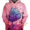 Custom Moving Castle All Over Print Hoodie 3D Printed with Intriguing Design