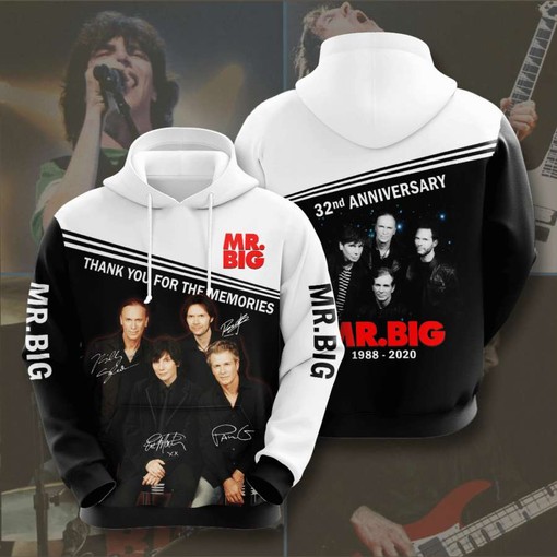 Custom Mr. Big All Over Print Hoodie 3D with Striking Design