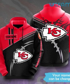 Custom Name and Logo Kansas City Chiefs Football 3D Hoodie: A Personalized Choice