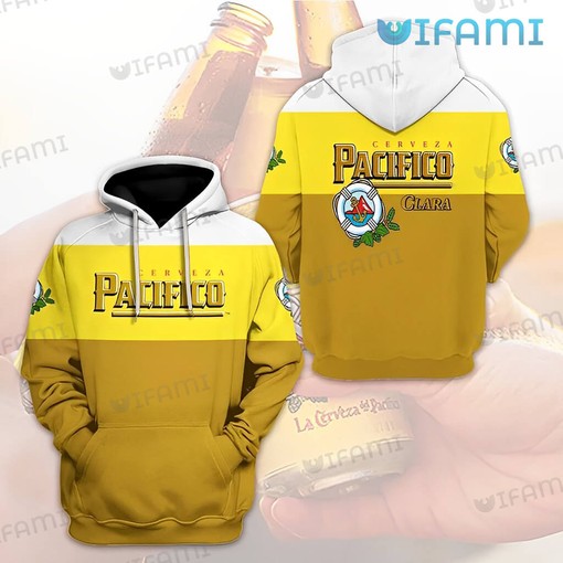 Custom Pacifico Beer Anchor Logo All Over Print 3D Hoodie for Beer Lovers
