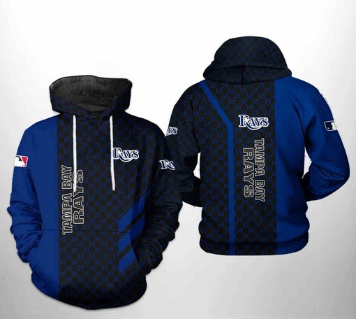 Custom Tampa Bay Rays All Over Print 3D Hoodie Zipper - Custom All Over Print Hoodie