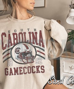 Custom Vintage South Carolina Fan Crewneck Shirt | NCAA Shirts for Men and Women