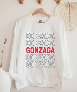 Custom Vintage Style Gonzaga Graphic Shirt Sweatshirt Hoodie