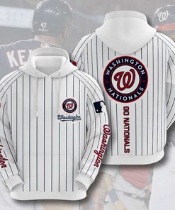Custom Washington Nationals All Over Print 3D Baseball Size S-5XL Hoodie