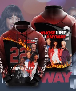 Custom Whose Line Is It Anyway All Over Print 3D Hoodie