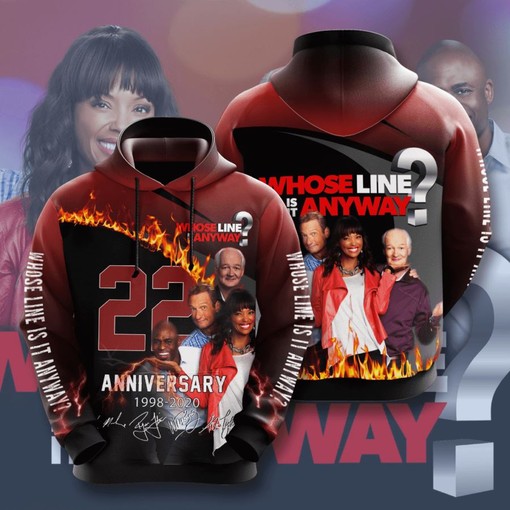 Custom Whose Line Is It Anyway All Over Print 3D Hoodie