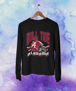 Custom Your University- Retro Vintage Style Alabama Football Sweatshirt With State University Shirt