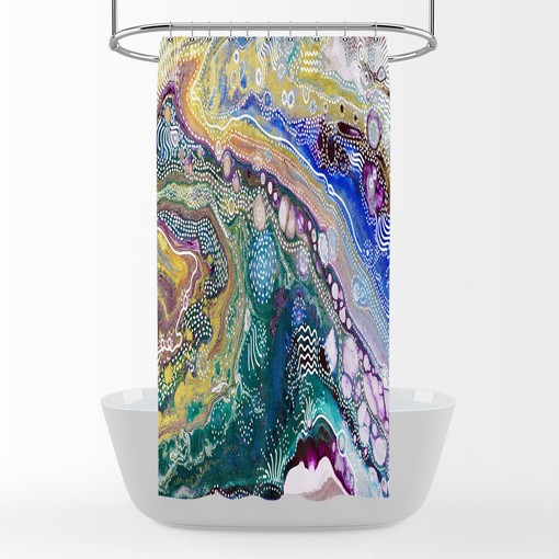 Customizable Boho Perfection Shower Curtain Set with Bath Mat and Towel Options - Image 3