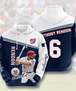 Customized Washington Nationals All Over Print Zip Up Hoodie