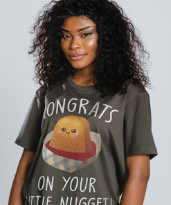 Cute Congrats on Your Little Nugget Unisex Tee
