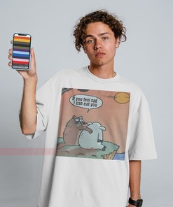 Cute Opossums Meme Shirt: In Case You Are Sad I Can Eat You - Movie Fans Gift